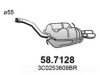 VW 3C0253609BR End Silencer